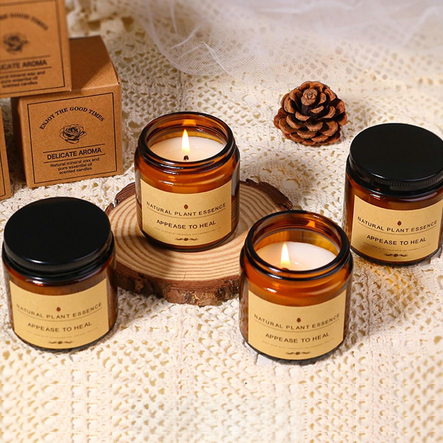 Velas Aromáticas Natural